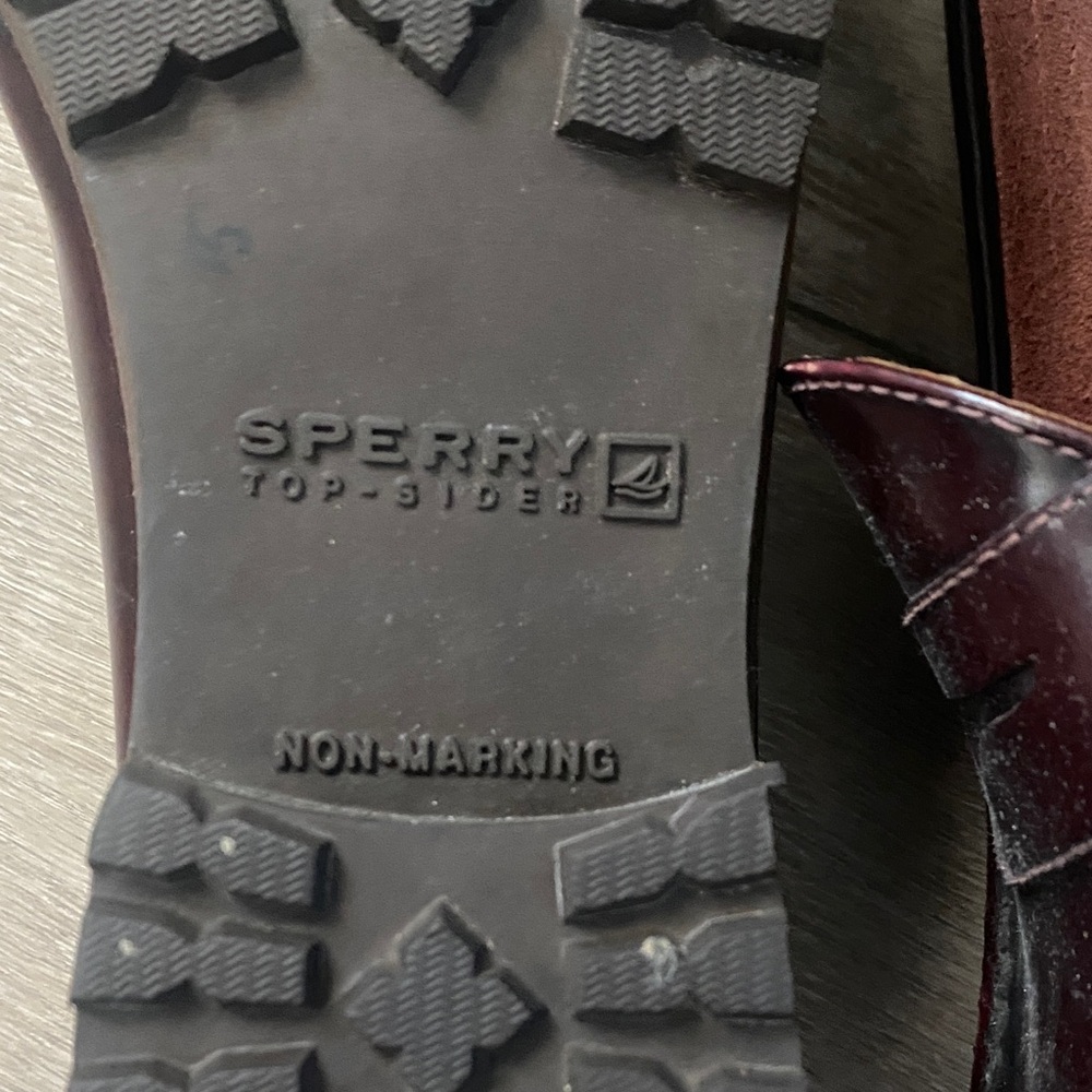 Sperry Burgundy Loafers - Picture 3 of 6